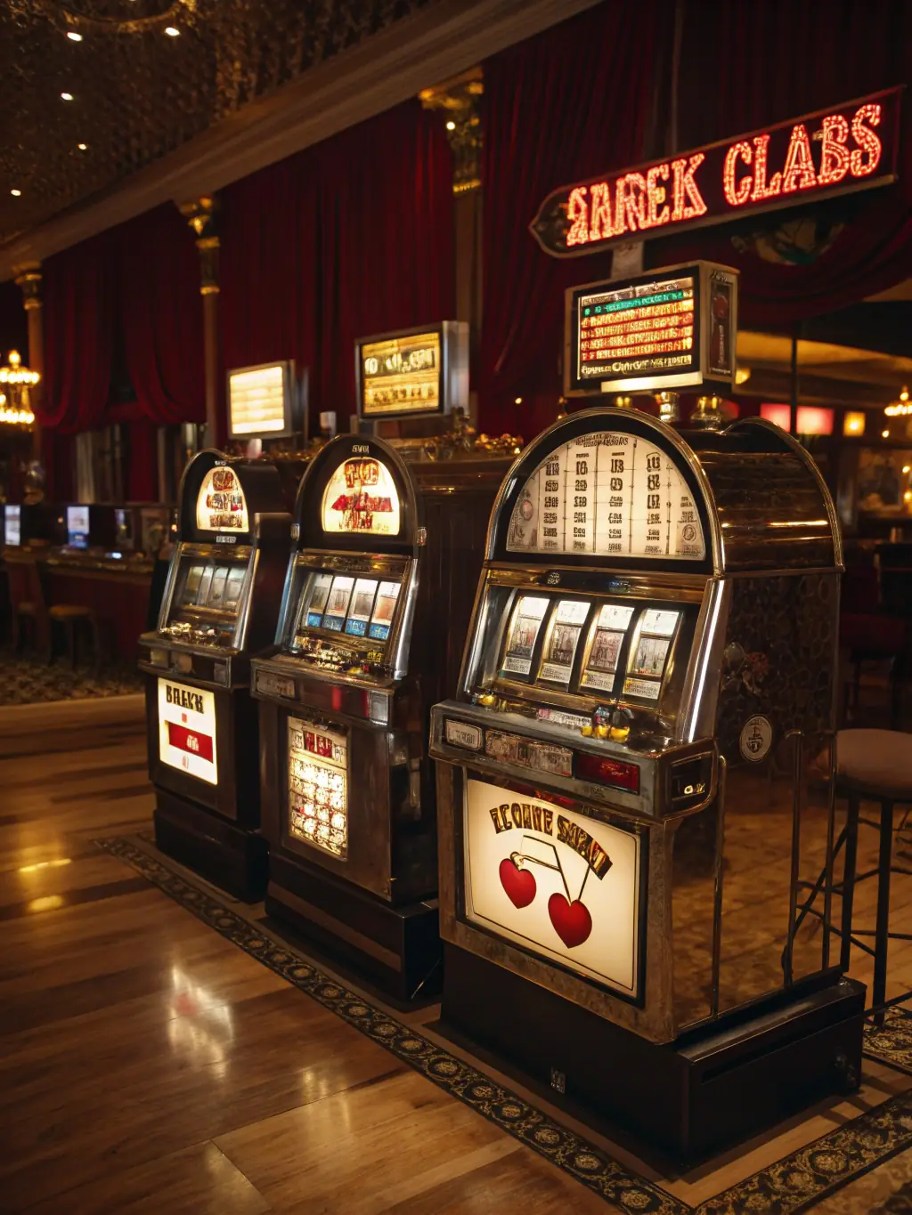 A vibrant image showcasing various slot machine themes, such as ancient Egypt, fantasy, and classic fruit slots, highlighting the diversity of slot games available on H2777.